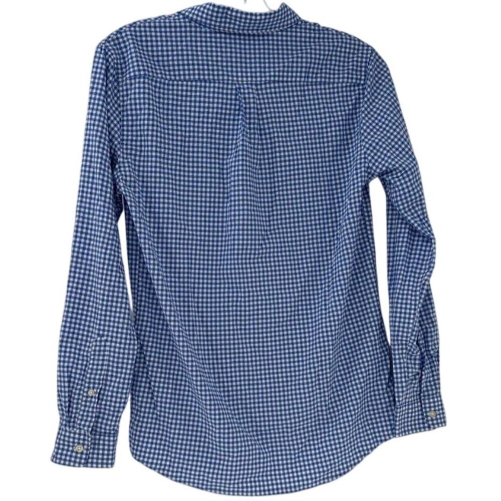 NWT Vineyard Vines Boys Gingham Performance Woven Shirt Large - Picture 3 of 7